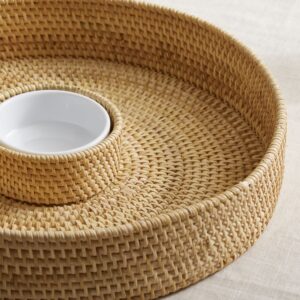 Rattan Chip and Dip